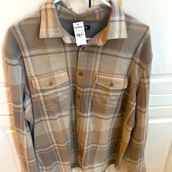 Express Other - Express Men’s Large Super Soft Flannel Shirt- Brand New
